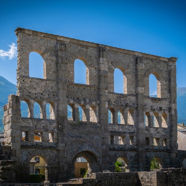 Aosta ruins