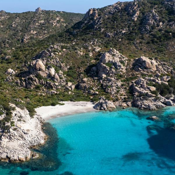 Sardinia Maddalena island
