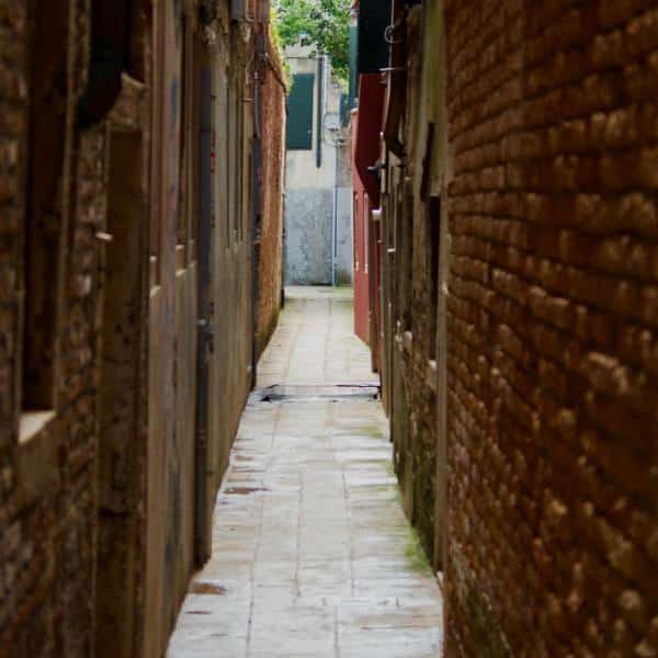 Veneto venice alley