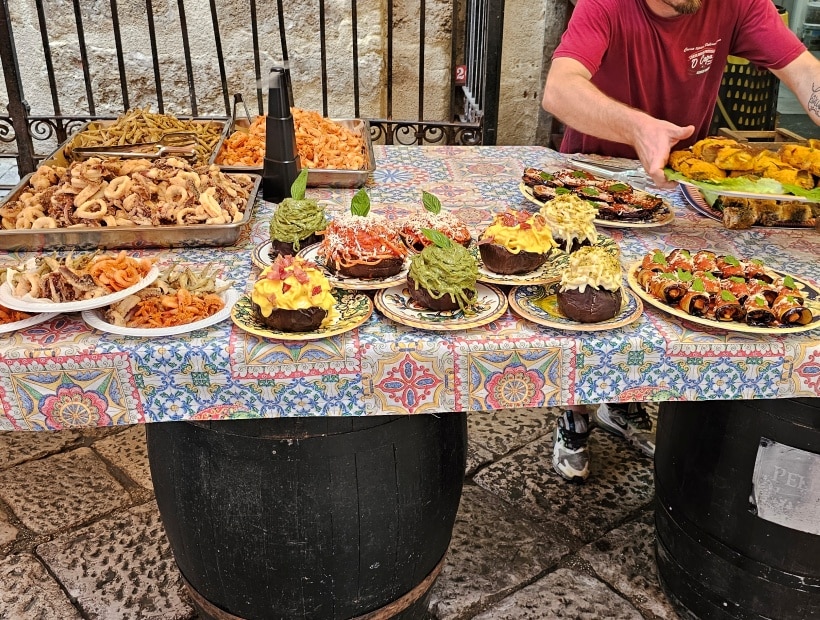 Sicilian cuisine self-drive tour