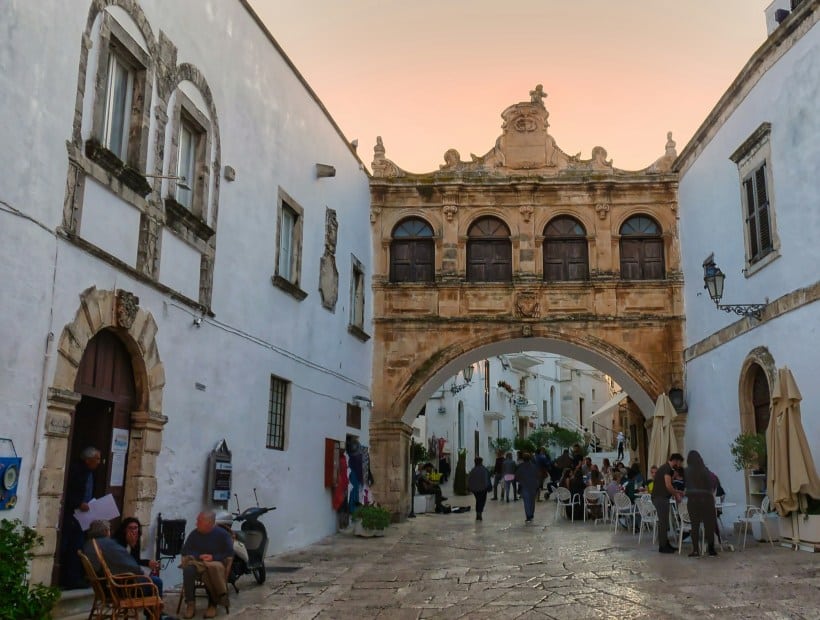 trip to Puglia Italy Historic center Ostuni Italy Trails